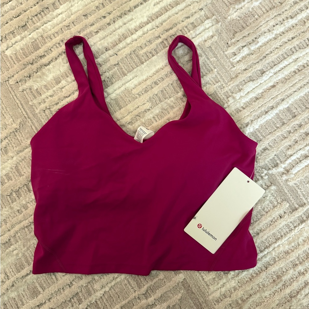 NWT Lululemon Align Tank Ripened Raspberry - Picture 2 of 3